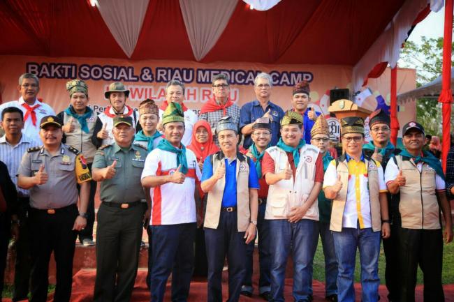 Sebanyak 749 Orang Dokter Mengikuti Bakti Sosial dan Riau Medical Camp IDI, di Siak