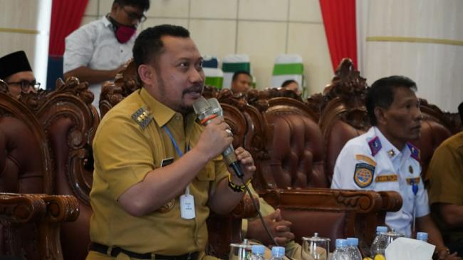Pemkab Kampar Resmi Tetapkan Status Siaga Darurat Bencana Non Alam akibat Covid - 19