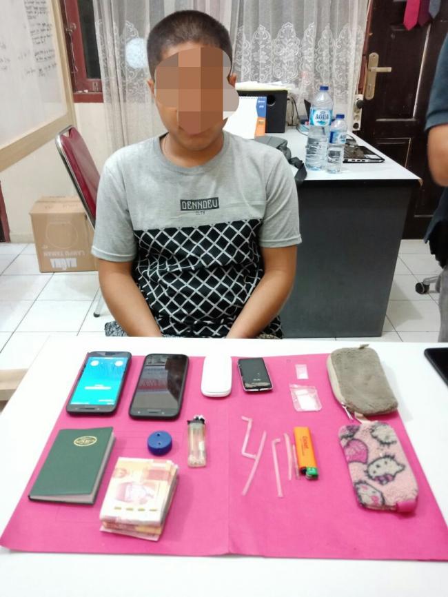1 Lagi Pelaku Narkoba Diamankan Satresnarkoba Polres Kampar
