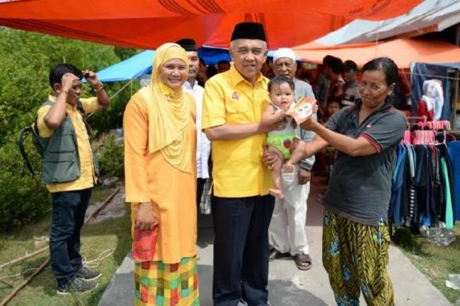 Pembangunan di Masa Andi Rachman Tidak Mengecewakan, 1.500 KK Warga Pelalawan Pilih Nomor 4