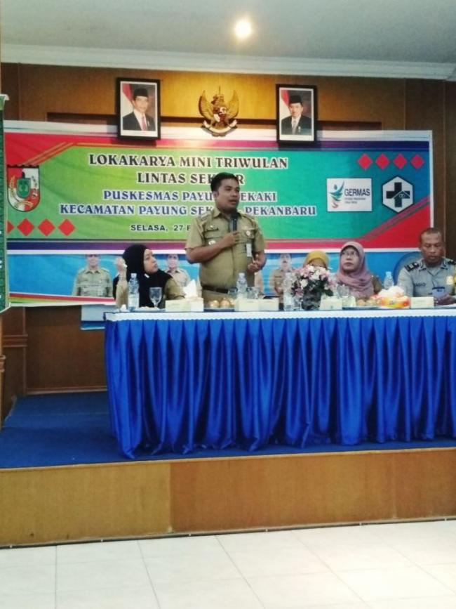 Zarman, Adanya Lokarya Mini Puskemas Sangat Perlu di Lingkungan Kita