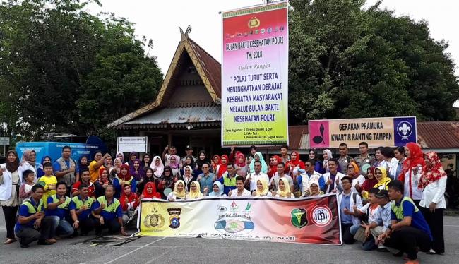 Peringati Hari Kartini, Polresta Pekanbaru Gelar Acara Bulan Bhakti sosial dan Kesehatan