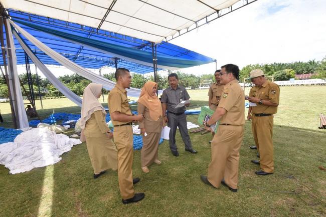Pastikan Kesiapan Lokasi Kunjungan Kerja Menteri Desa RI Ke Kampar.