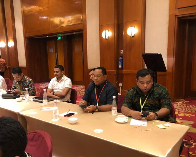 Sekda Kampar Hadiri Rakornas Bersama Bawaslu RI Terkait  Pemilu 2019.