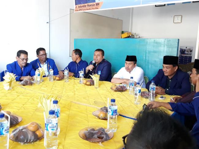 Partai Nasdem Dumai Siap Memenangkan Pak Syamsuar - Edy natar 