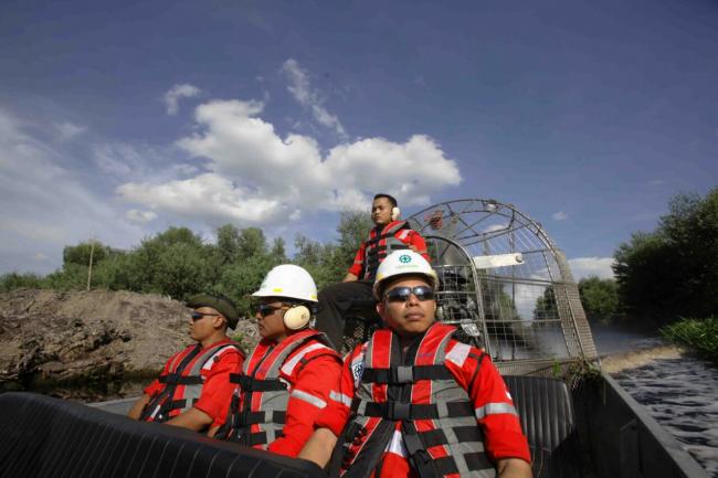 Siaga Karhutla, PT. RAPP Turunkan Tim Pemadam Patroli 24 Jam