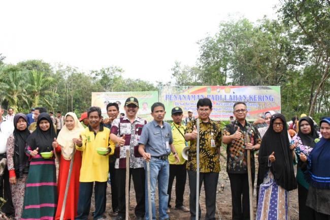 Kampar Terima Bantuan Benih dan Pupuk Untuk 150 Ribu Hektar lahan Kering