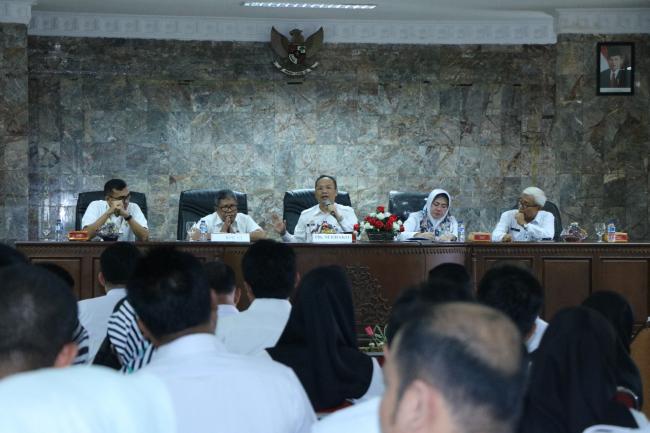 Buka Acara Entry Meeting Pemeriksaan Laporan Keuangan Pemko Tahun 2017,