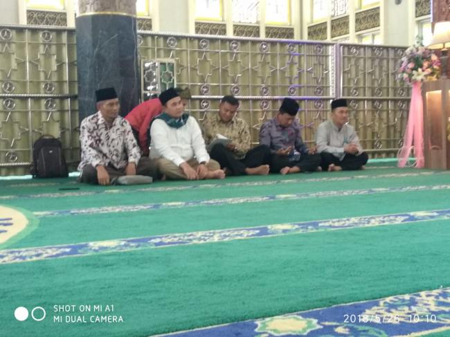 Plt walikota Pekanbaru Resmikan Pembukaan acara MTQ wartawan SeRiau