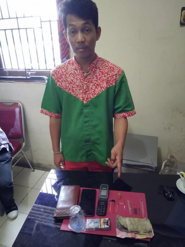 Pemuda Terlibat Narkoba di Pulau Payung di Ringkus Polres Kampar