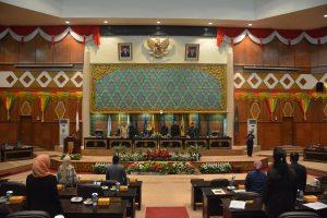 DPRD Menggumuman Reses Masa Sidang I (Januari-April) Tahun 2018