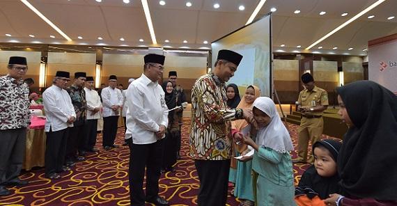 Bank Riau Kepri Santuni 1.379 Anak Yatim Pada Bulan Ramadhan 1439 H
