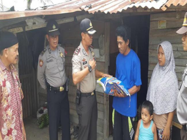 Tim Jumat Barokah Polsek Bukit Raya Sambangi Warga Jalan Sidodadi Marpoyan Damai