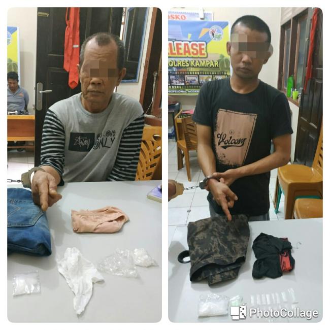 2 Napi Pindahan Kedapatan Bawa Shabu, Pelaku diserahkan ke Satresnarkoba Polres Kampar
