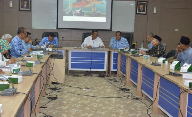 Rapat bersama BPCB Bupati Minta Prioritas Pengembangan 6 Destinasi Wisata Di Kampar 