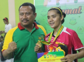 Atlet Kampar Raih 5 dari 7 Emas di Cabor Bulutangkis, Ini Kata Wabup Kampar