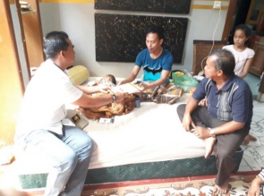 AKBP Edy Sumardi P SIK Sambangi Kediaman Bayi Mungil Penderita Kangker Mata
