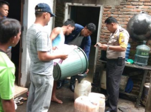Polsek Benai Sita 240 Liter Tuak 