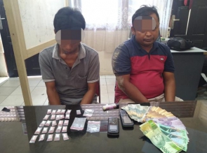 2 Pengedar Shabu Ditangkap Polisi di Pondok dalam Areal Kebun Sawit