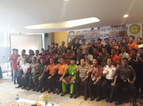 BASARNAS PEKANBARU GELAR PELATIHAN POTENSI SAR HIGH ANGLE RESCUE TEKHNIK