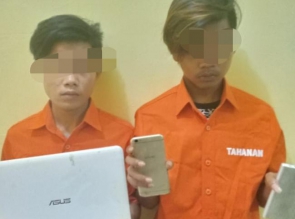 Bongkar Rumah Tetangganya, 2 Pemuda Diringkus Polsek Tapung Hulu