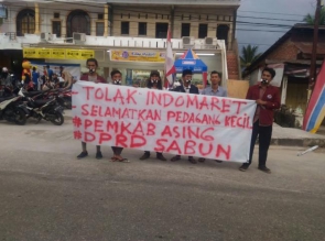 Gelar Aksi Tolak Kehadiran Indomaret, Ini Tuntutan GPPI