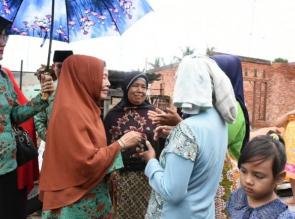  Rasa Haru Hingga Linangan Air Mata, Sambut Kedatangan Ketua K3S Kampar