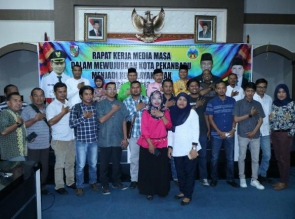 Raker Bersama Media Masa, DPPPA Pekanbaru Optimis Raih Predikat KLA Madya