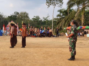 BABINSA RAMIL 04/PKL JADI JURI LOMBA KEGIATAN PRAMUKA