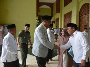 Bupati Minta Seluruh ASN Kampar Untuk Menjaga Sholat 5 Waktu.
