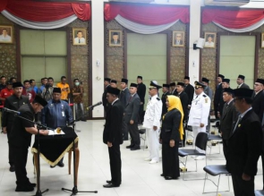 Bupati Kampar lantik 47 orang Pejabat Administrator dan Pengawas