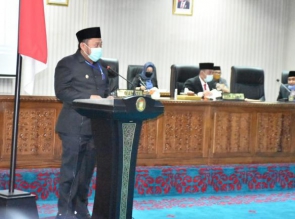 Rapat Paripurna DPRD Kampar masa sidang I tahun tahun 2019, Bupati Kampar Sampaikan LKPJ Tahun 2019