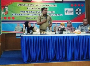 Zarman, Adanya Lokarya Mini Puskemas Sangat Perlu di Lingkungan Kita