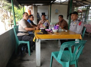 Dengan Coffee Morning, Kapolsek Benai Ajak Kades Ciptakan Situasi Kondusif