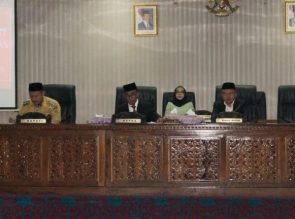 DPRD Kampar Gelar Rapat Paripurna Penyampaian Laporan Pansus LKPJ Bupati Tahun 2018