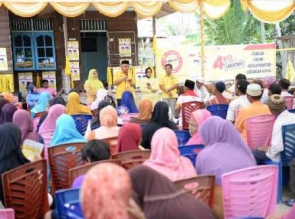 Warga Merempan Hilir Siak Yakin Cagub Nomor 4 Jujur dan Amanah