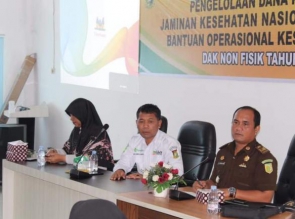 Kejari Kampar Bantu Dinkes Kontrol Pengelolaan Dana JKN dan BOK