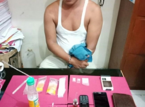 Coba Kabur, Pengedar Narkoba di Kampar ini Gigit Tangan Petugas
