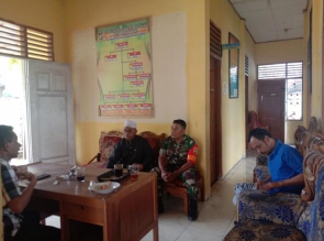 KOMSOS, SARANA JALIN SINERGITAS BABINSA RAMIL 12/XIII KOTO KAMPAR DENGAN WARGA BINAAN