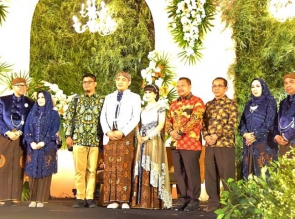 Hadiri Pesta Anak Danang Parikesit, Catur Loby Percepatan Infrstruktur Kampar