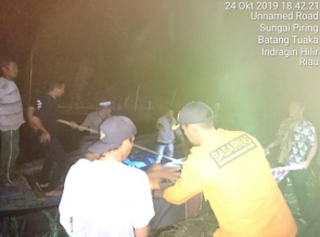 TERJATUH DARI SAMPAN MISTAR DI TEMUKAN MENINGGAL DUNIA