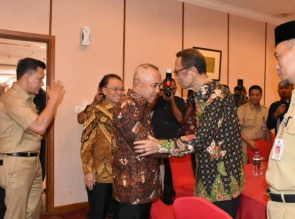Pemkab Kampar Siap Sinergi dengan Pusat