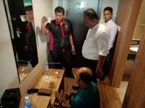 Bandar Narkoba asal Bangkinang ini akhirnya Ditangkap di Sebuah Hotel di Pekanbaru