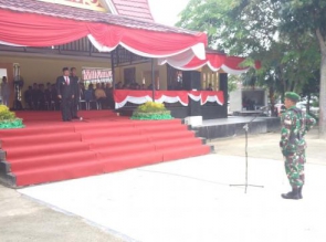 Wakil Bupati Pimpin Upacara Peringatan Hari Pahlawan Tahun 2017 Tingkat Kab. Kampar