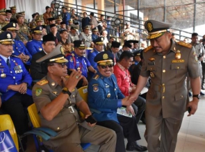 Bupati Kampar Hadiri HUT Damkar ke-100 Tingkat Nasional