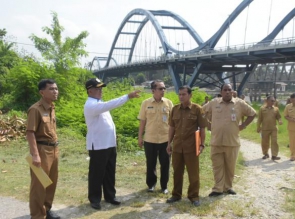 Matangkan Pelaksanaan MTQ Riau, Bupati Tinjau Lokasi.