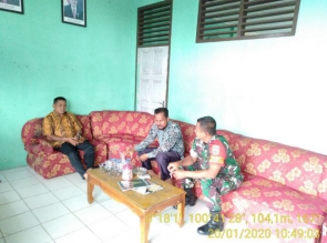 BABINSA KORAMIL 12/XIII KOTO KAMPAR ANJANGSANA KE KANTOR DESA KOTO TUO