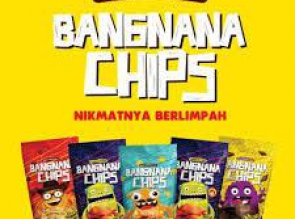 Cemilan Sehat Bangnana Chips
