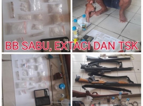 Seorang Pengedar Shabu diringkus Opsnal Polsek Tapung