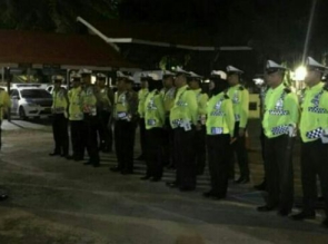Wujudkan Ketertiban Berlalulintas Dan Cegah Kecelakaan, Satlantas Polres Kampar Lakukan Razia Malam 